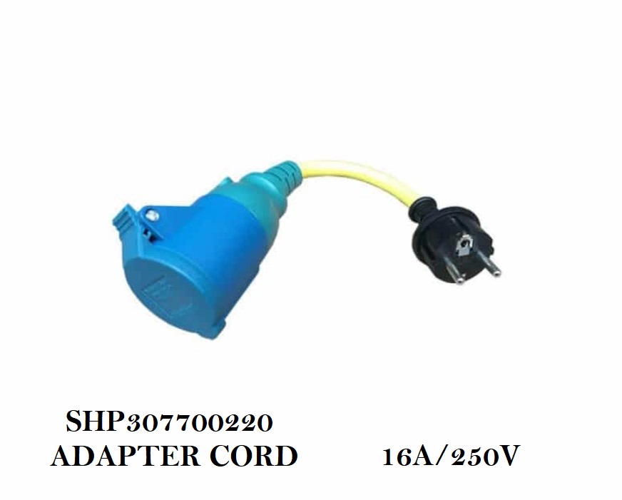Adapteris Victron Energy - SHP307700220 ADAPTER CORD 16A/250V Schuko/CEE