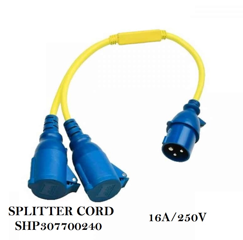 Adapteris Victron Energy - SHP307700240 SPLITTER CORD 16A/250V CEE/2XCEE