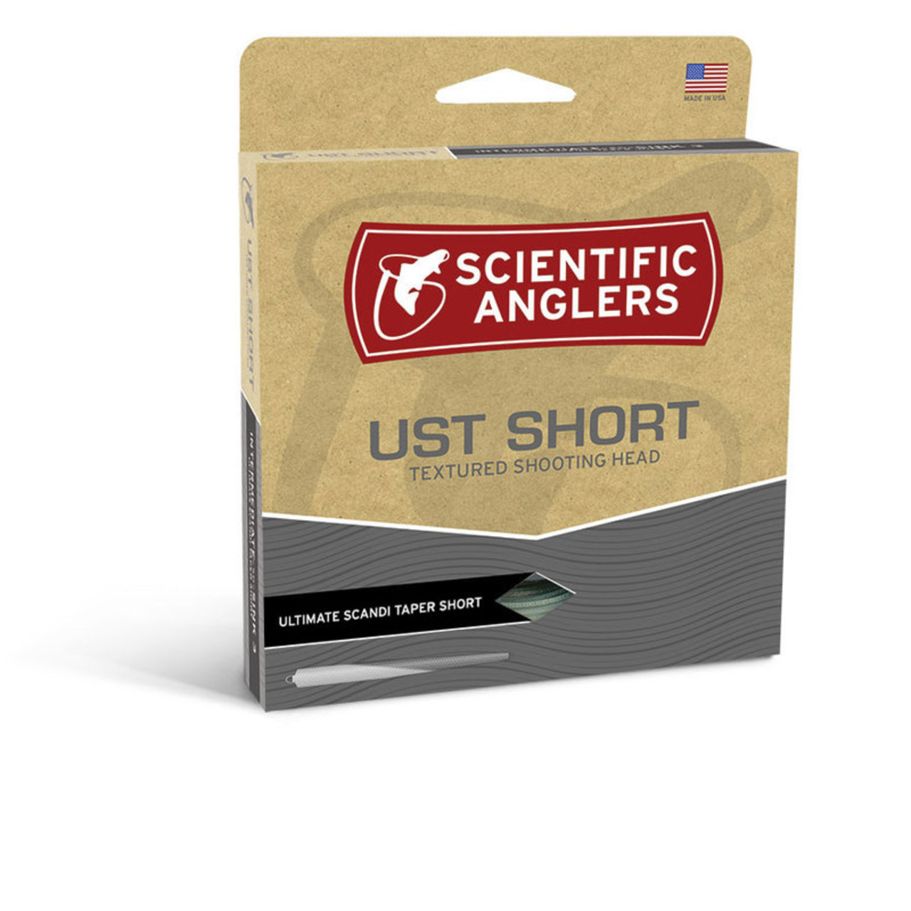 Aukla Mušiņmakšķerēšanai UST SHORT 9/10 S3/S5 38g