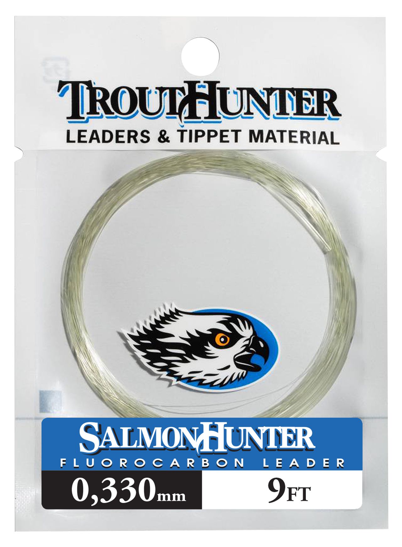 Pavadiņa TROUTHUNTER SalmonHunter Fluorocarbon Leader 9ft