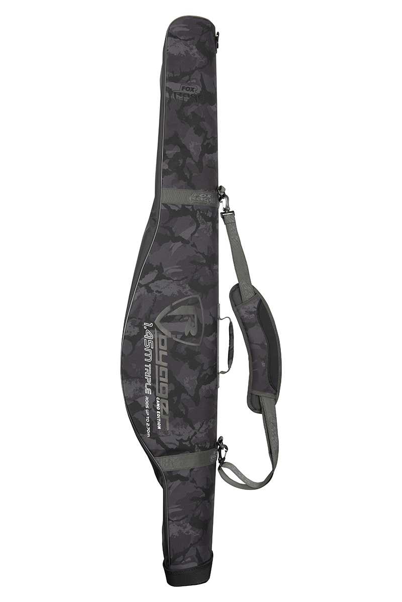 Makšķerkātu soma FOX RAGE VOYAGER CAMO HARD ROD SLEEVES