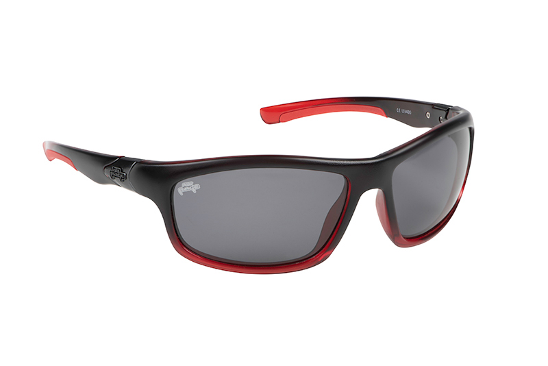 Saulesbrilles FOX RAGE BLACK AND RED WRAP SUNGLASSES NSN008