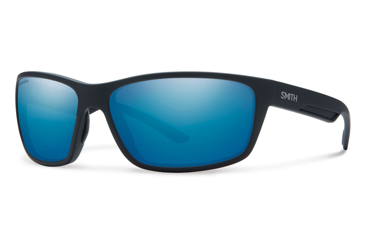 Saulesbrilles SMITH Redmond Matte Black Polar Blue Mirror 