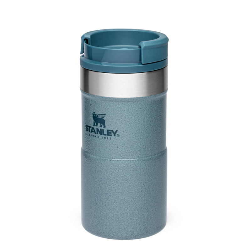 Termokrūze STANLEY The NeverLeak Travel Mug 0,25L pelēkzila