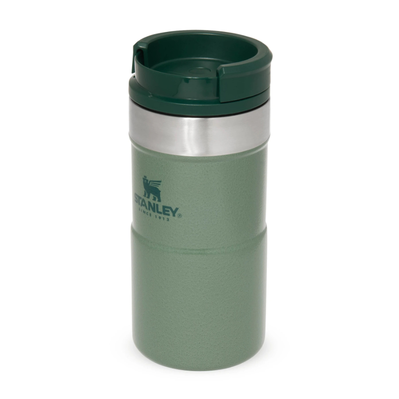 Termokrūze STANLEY The NeverLeak Travel Mug 0,25L zaļa