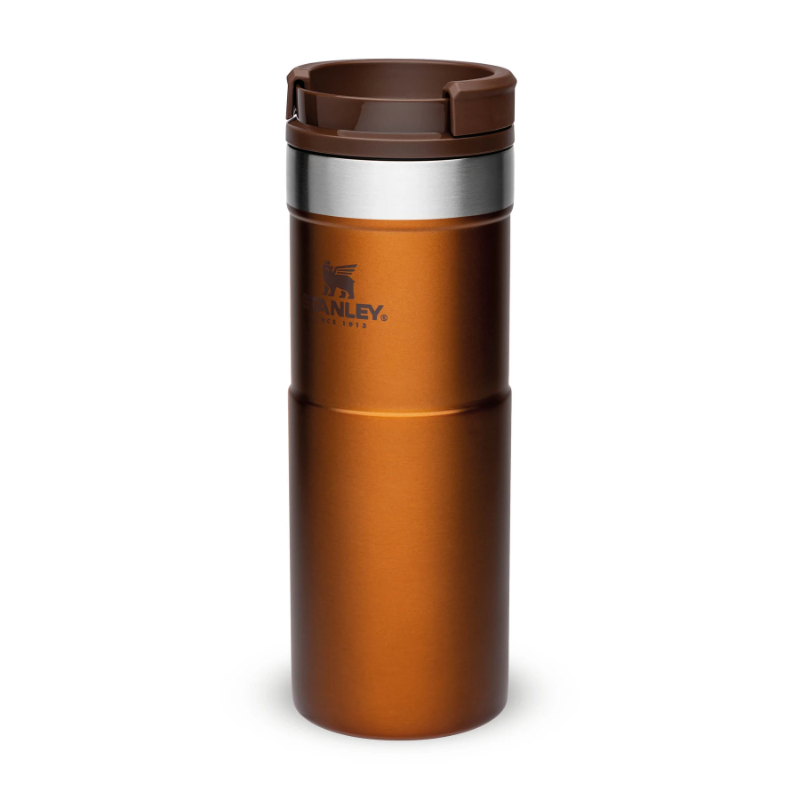 Termokrūze STANLEY The NeverLeak Travel Mug 0,35L bronzas krāsa