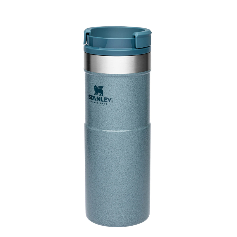 Termokrūze STANLEY The NeverLeak Travel Mug 0,35L pelēkzila