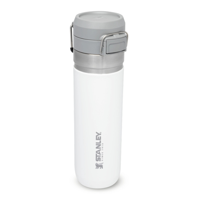 Termopudele STANLEY The Quick Flip Water Bottle Go 0,71L balta