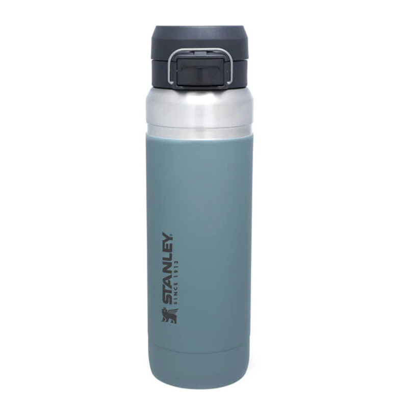 Termopudele STANLEY The Quick Flip Water Bottle Go 1,06L zilganpelēka