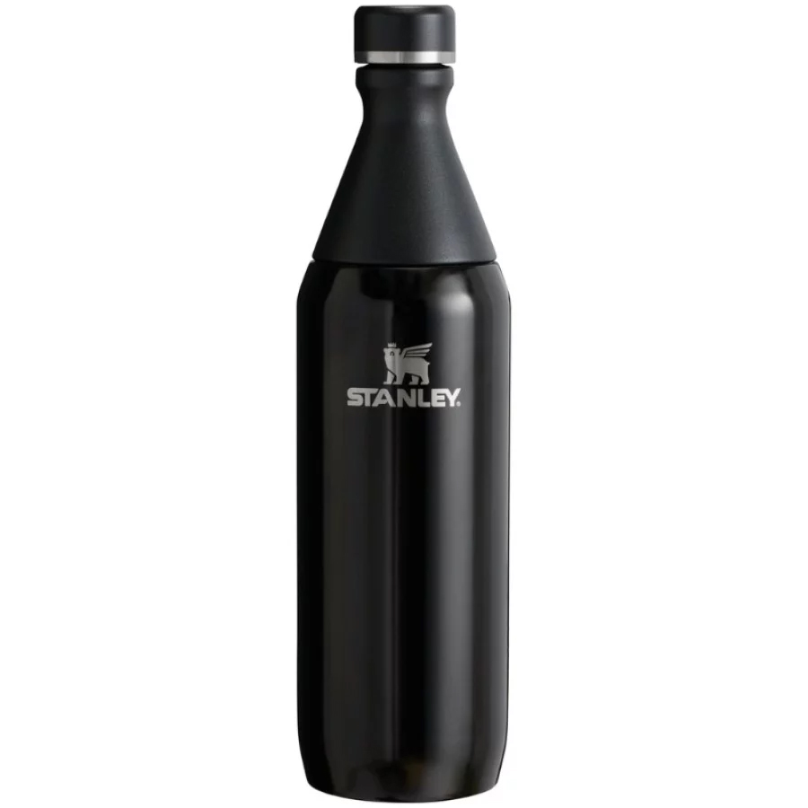 Termopudele STANLEY The All Day Slim Bottle 0,6L melna