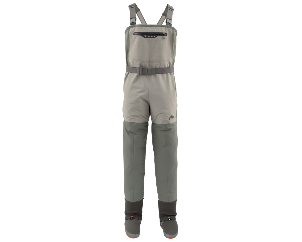 Brienambikses SIMMS FREESTONE STOCKINGFOOT STRIKER GREY