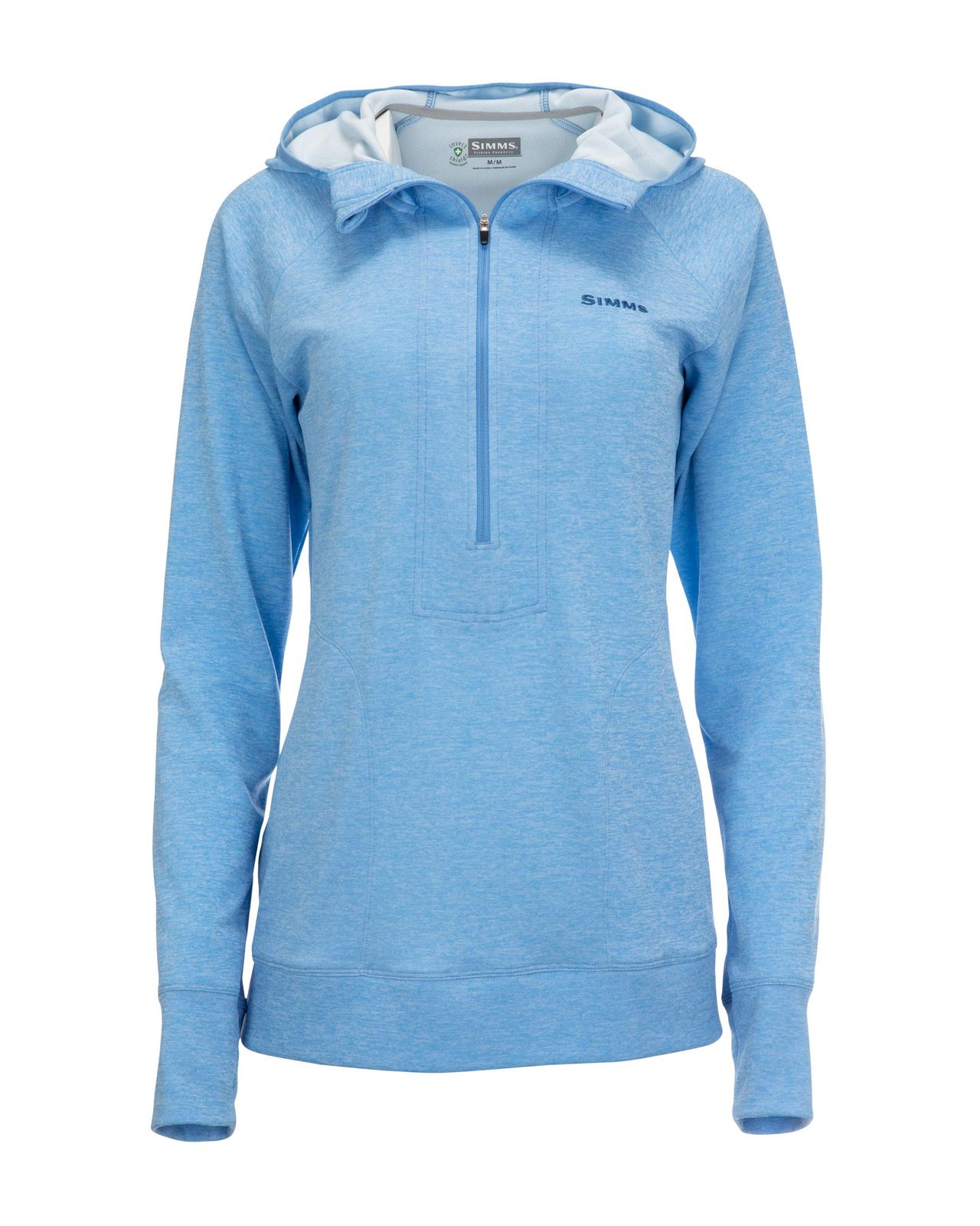 Hūdijs SIMMS WOMEN'S BUGSTOPPER HOODY CORNFLOWER HEATHER