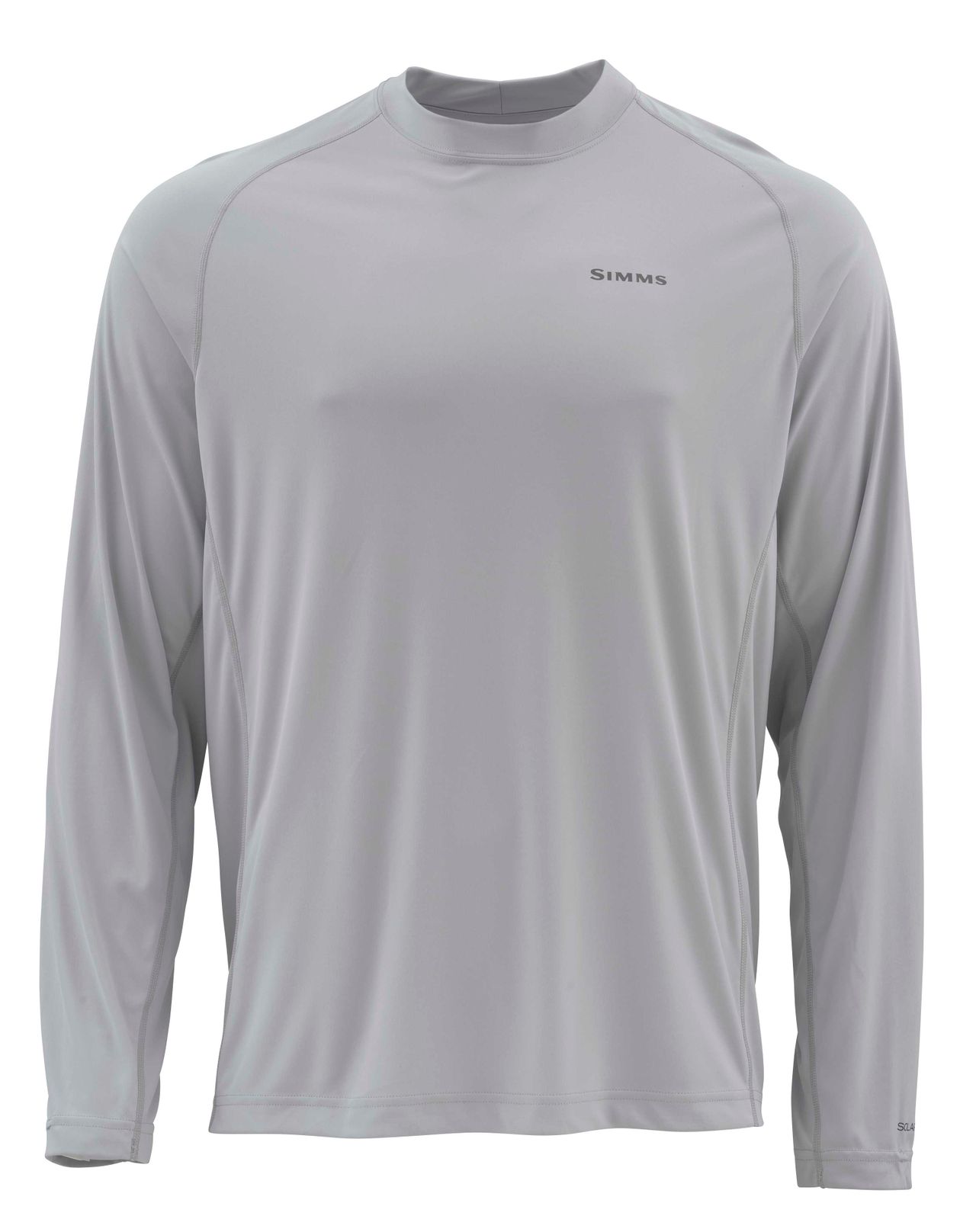 Krekls SIMMS SOLARFLEX CREWNECK-SOLIDS STERLING